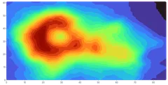 Contour - volcano-filled-interactive